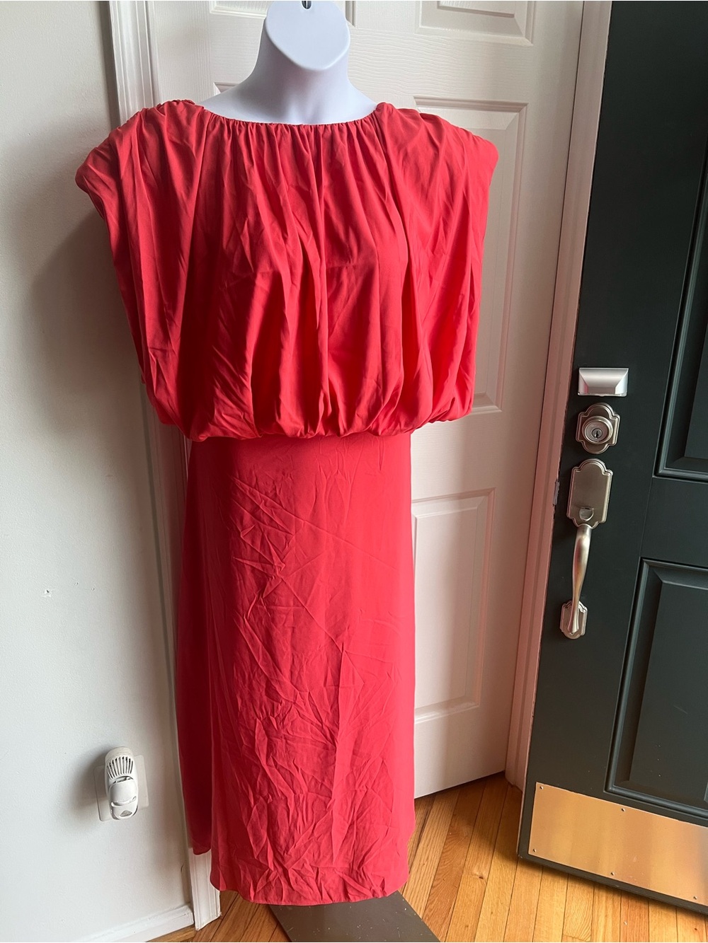 Express 2pc Pink Blouson Top with Flowing Maxi Skirt
